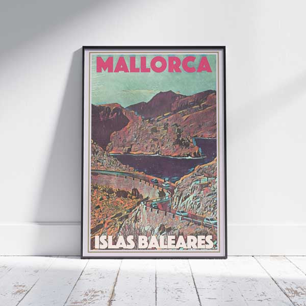 Mallorca poster Panorama | Spain Gallery Wall Print of Mallorca by Alecse