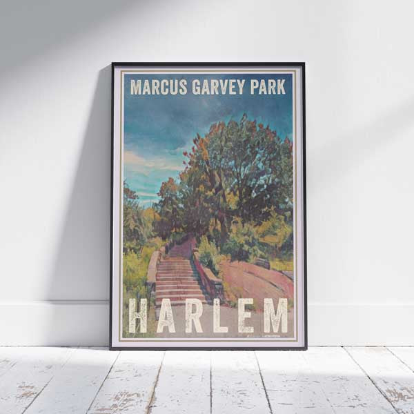 Harlem Poster Marcus Garvey | Vintage Travel Poster of New York – My ...