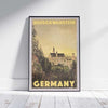 Neuschwanstein poster 1 | Germany Travel Poster by Alecse