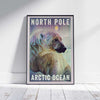 Polar Bear Poster | North Pole Poster | Limited Edition by Alecse