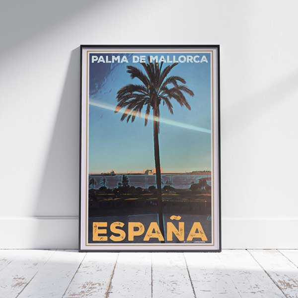 Affiche Palma de Majorque par Alecse | Impression classique des Baléares