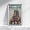 Affiche Paris Salle de Concert Grand Rex | Impression murale de la galerie de Paris