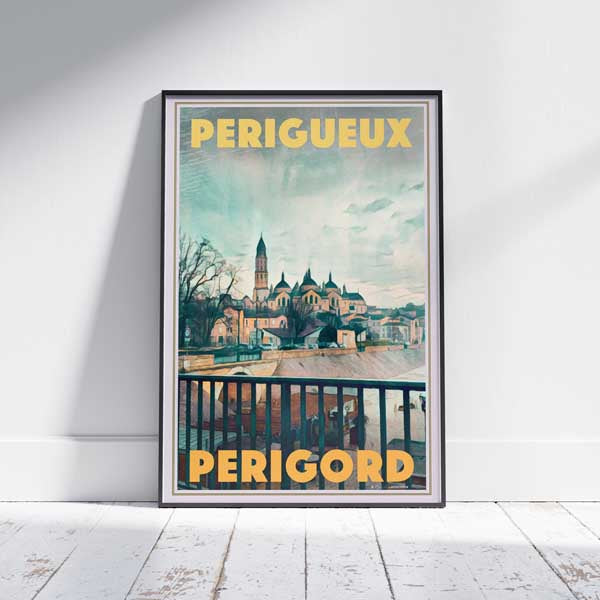 Perigueux Poster | France Travel Poster by Alecse | Limited Edition