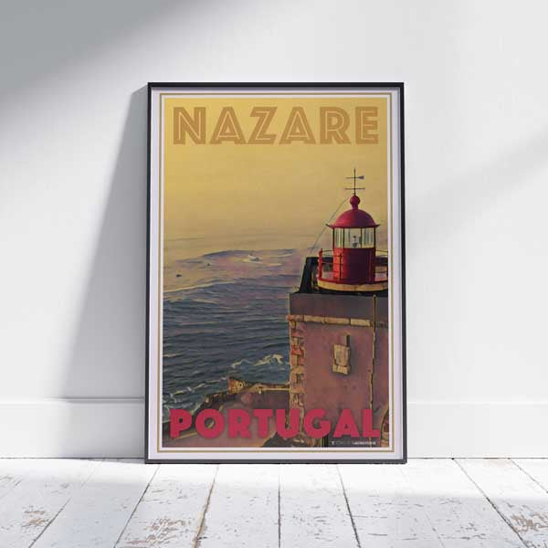 Affiche Nazaré par Alecse | Imprimé Nazare classique