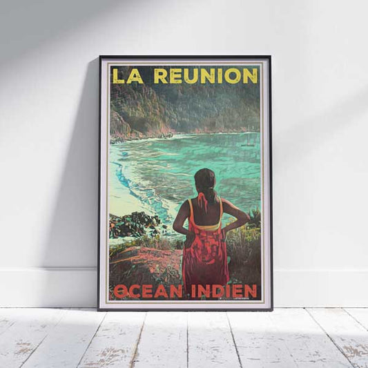 Affiche La Réunion Océan Indien | Impression murale France Gallery par Alecse