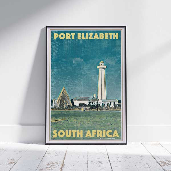 Port Elizabeth Poster | South Africa Gallery Wall Print by Alecse