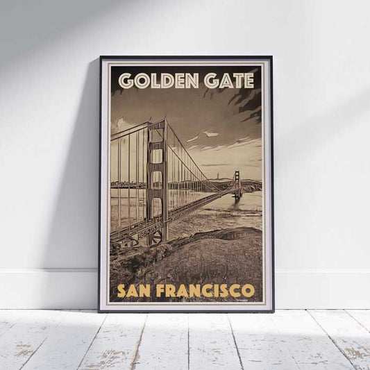 CARTEL DE SAN FRANCISCO GOLDEN GATE