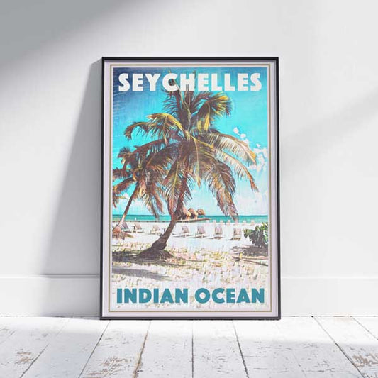 Affiche des Seychelles par Alecse
