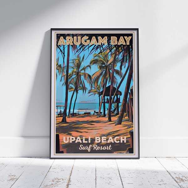 Arugam Bay Poster Lifeguard, Sri Lanka Gallery Wall Print