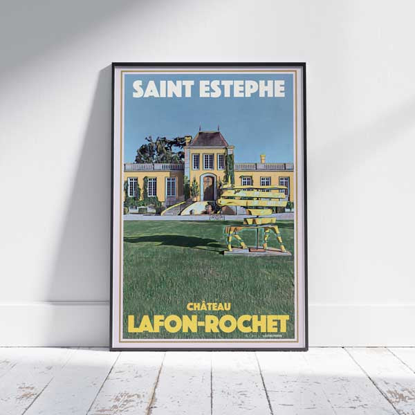 Chateau Lafon-Rochet poster Saint Estéphe | Classic Vineyards print