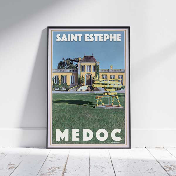 St Estephe Poster Medoc