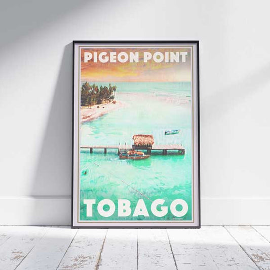 Trinidad and Tobago poster by Alecse 'Pigeon Point'