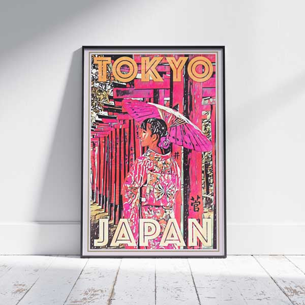 Tokyo Girl poster by Alecse
