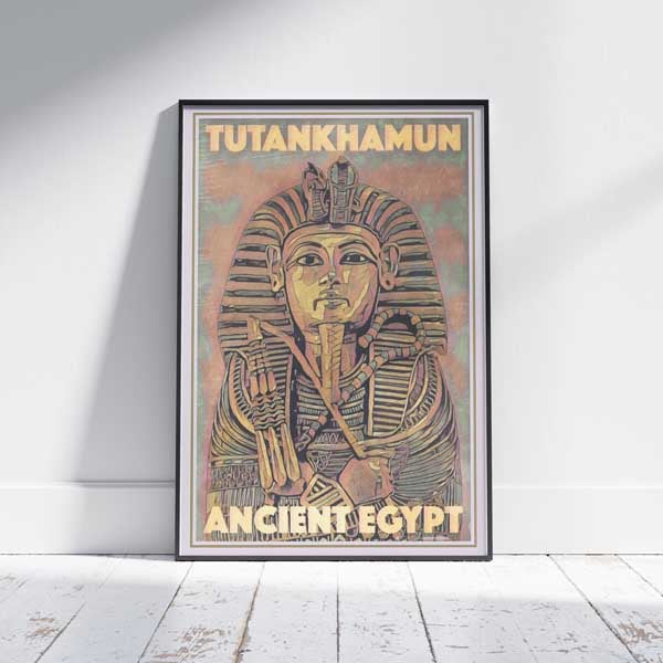Tutankhamun Poster | Ancient Egypt Gallery Wall Print by Alecse