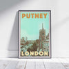 Affiche de Londres par Alecse "Putney"