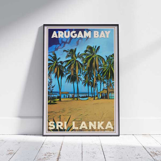 Affiche Arugam Bay Sri lanka par Alecse