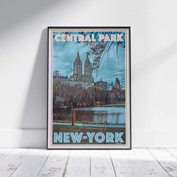 Central Park by Alecse | Classic New York Print