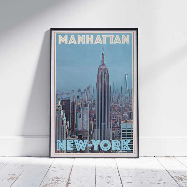 Manhattan poster New-York | Classic New York City Print