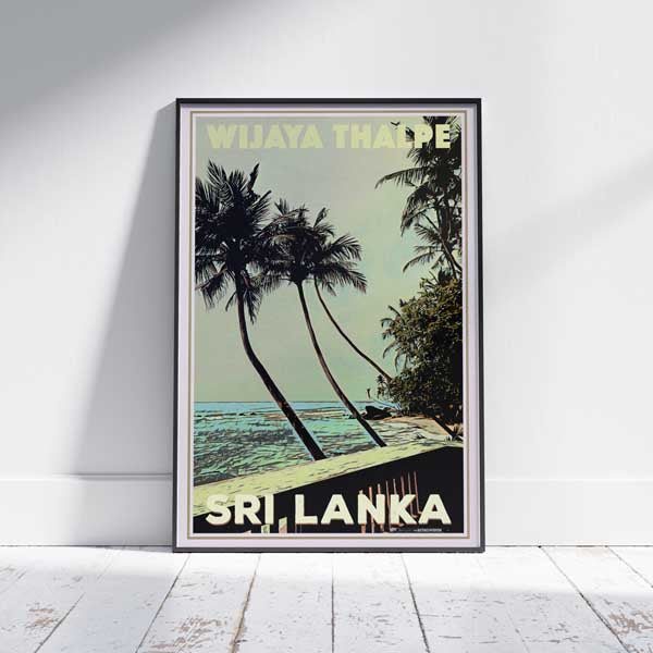 Thalpe poster Wijaya | Sri lanka Gallery Wall Print ,by Alecse
