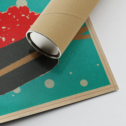 Affiche de Sushi Ikura Nigiri