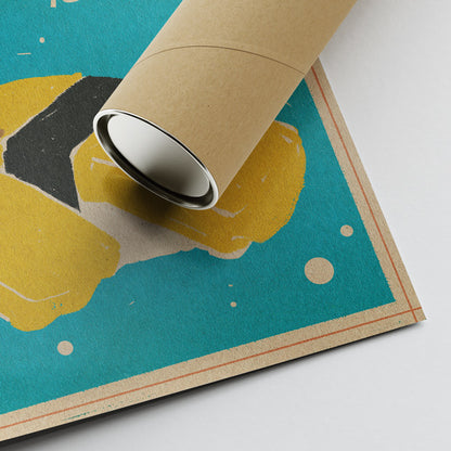 Ensemble de 3 affiches de sushi