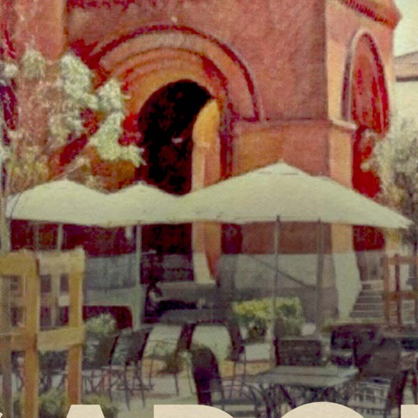 Details of Lot et Garonne poster by Alecse