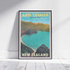 Affiche Abel Tasman | Affiche de voyage vintage de Tasmanie