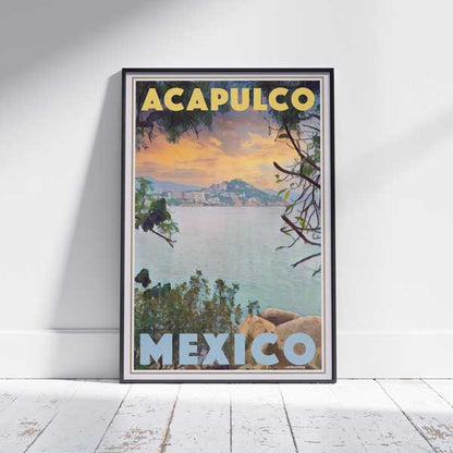 Póster de Acapulco al Atardecer