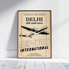 Affiche de Delhi Air India | Imprimé indien classique par Shree x The Great Indian Decor