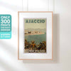 AJACCIO CORSE-DU-SUD POSTER | Limited Edition | Original Design by Alecse™ | Vintage Travel Poster Series