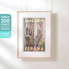 alicante spain POSTER | Limited Edition | Original Design by Alecse™ | Vintage Travel Poster Series