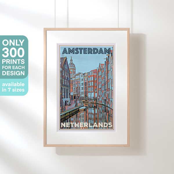 Original Vintage Travel Poster designed by Alecse™ | Limited Edition 300 ex