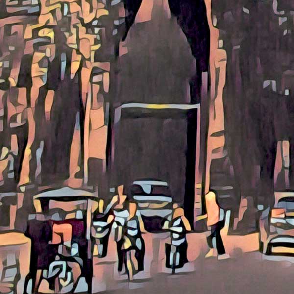 Original Vintage Travel Poster designed by Alecse™ | Limited Edition 300 ex