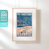 ARAMBOL SWEET LAKE POSTER | Limited Edition | Original Design by Alecse™ | Vintage Travel Poster Series