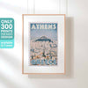 ATHENS GREECE POSTER | Limited Edition | Original Design by Alecse™ | Vintage Travel Poster Series