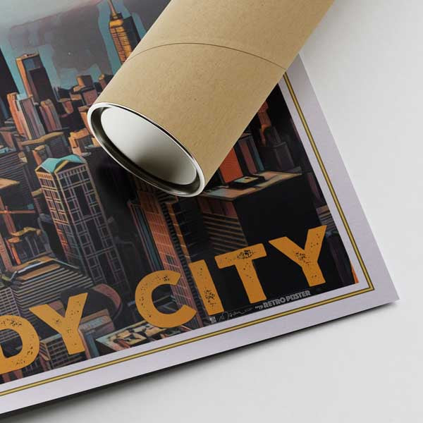 Chicago Poster Wind Stadt