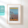 BARCELONA BIG WHEEL 2 POSTER | Limited Edition | Original Design by Alecse™ | Vintage Travel Poster Series