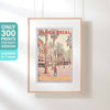 Barcelona Print of the Reial Square (Placa Reial) POSTER | Limited Edition | Original Design by Alecse™ | Vintage Travel Poster Series