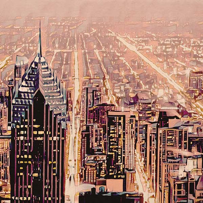 Chicago Poster Herz Amerikas