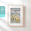 CORDOBA ARGENTINA POSTER | Limited Edition | Original Design by Alecse™ | Vintage Travel Poster Series