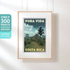 Hanging Limited Edition Costa Rica Panorama Poster, 300 Series by Alecse