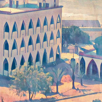 Dakar Poster Fischer Moschee