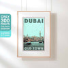 Affiche DUBAI OLD TOWN POSTER par Alecse | Impression murale de la galerie en édition limitée de Dubaï