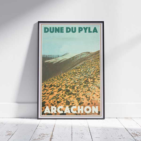 Arcachon Poster Dune du Pyla | France Gallery Wall Print by Alecse