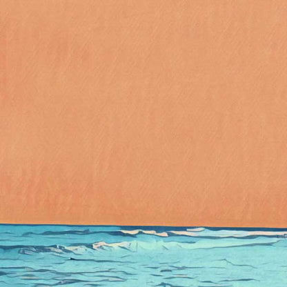 Pòster de Surf Caçador de Ones Longboard