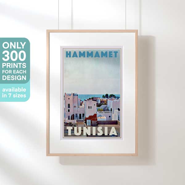 Hammamet poster by Alecse | Limited Edition 300ex