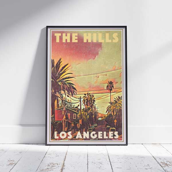 LOS ANGELES POSTER THE HILLS