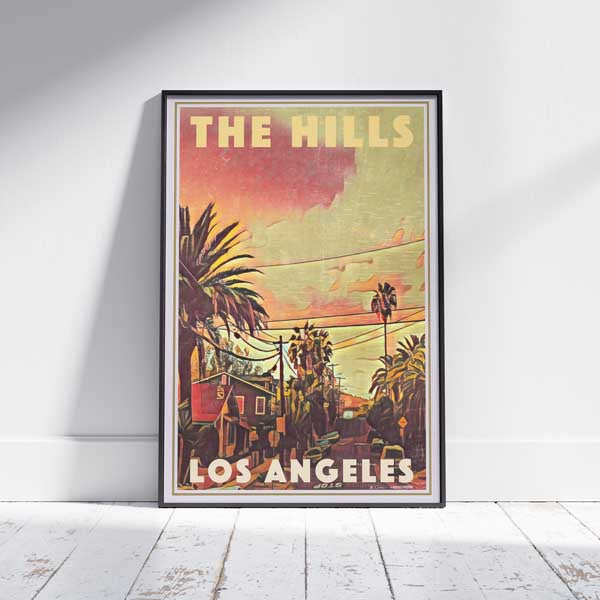 Los Angeles Poster The Hills