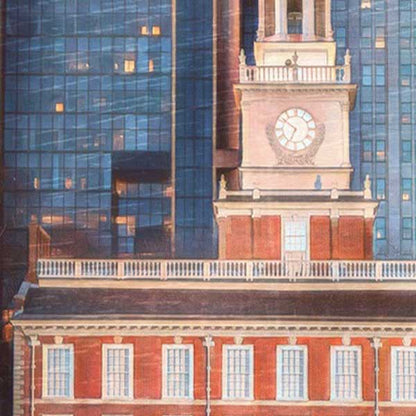 Philadelphia Poster Independence Hall