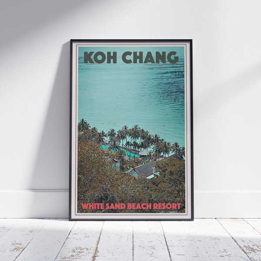 Koh Chang Poster White Sand Beach Resort | Thai Gallery Wall by Alecse